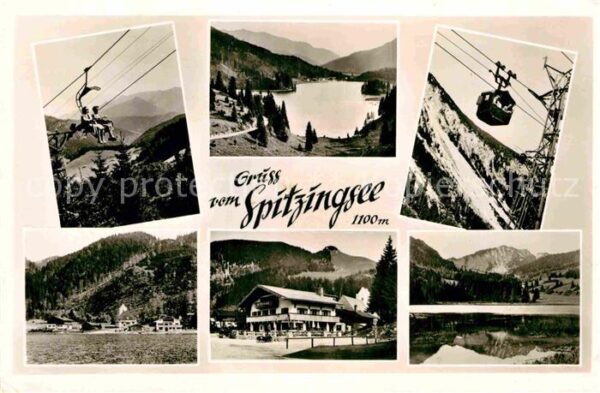Spitzingsee Bergbahn Landschaftspanorama Hotel Gast