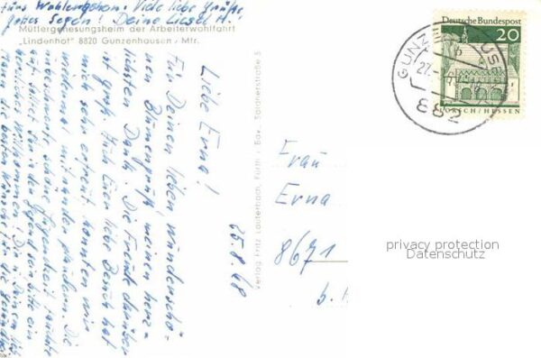 Gunzenhausen Altmuehlsee Müttergenesungsheim der Arbeiterwohlfah – Bild 2