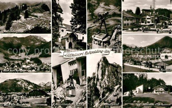 Ruhpolding Rauschberggipfel Bergbahn Hochfelln Mar