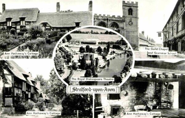 Stratford-Upon-Avon Hathaways Cottage Royal Shakespeare The
