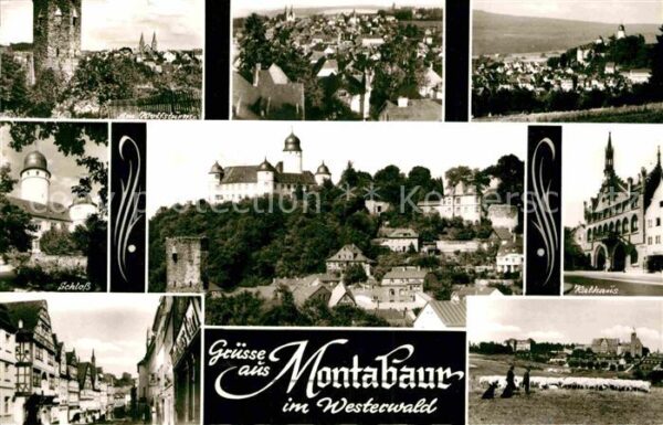 Montabaur Westerwald Wolfsturm Schloss Altstadt Rathaus Scha