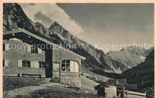 Gerstruben Gasthof zur Höfatsspitze Alpen