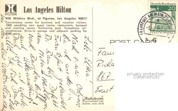 Los Angeles California Hilton Hotel – Bild 2