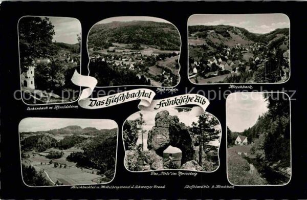 Hirschbach Oberpfalz Landschaftspanorama Hirschbachtal Fränk