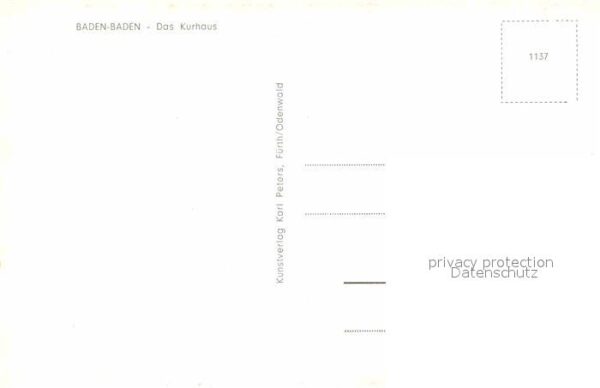 Baden-Baden Kurhaus – Bild 2