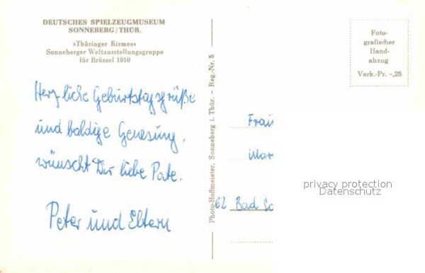 Sonneberg Thueringen Deutsches Spielzeugmuseum Thüringer Kir – Bild 2
