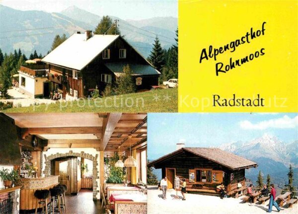 Radstadt Alpengasthof Rohrmoos Alpenpanorama