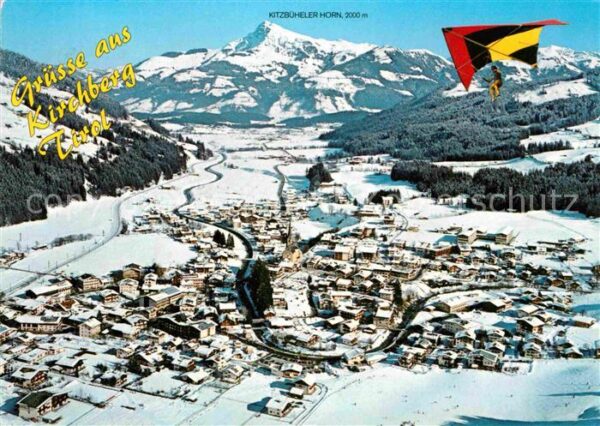 Kirchberg Tirol Kitzbüheler Horn Alpenpanorama im Winte