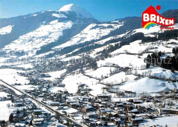 Brixen Thale Winterpanorama Fliegeraufnahme