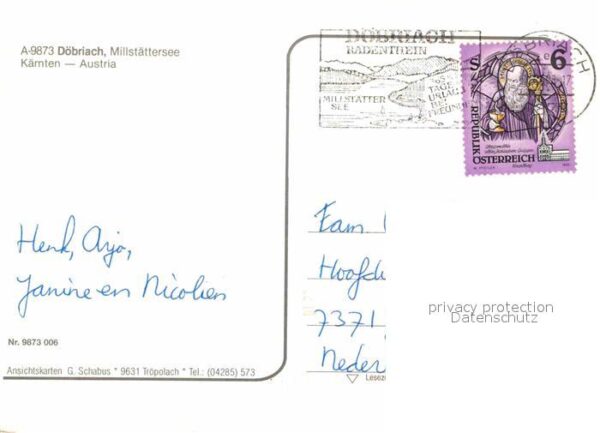 Doebriach Millstaettersee Fliegeraufnahme – Bild 2