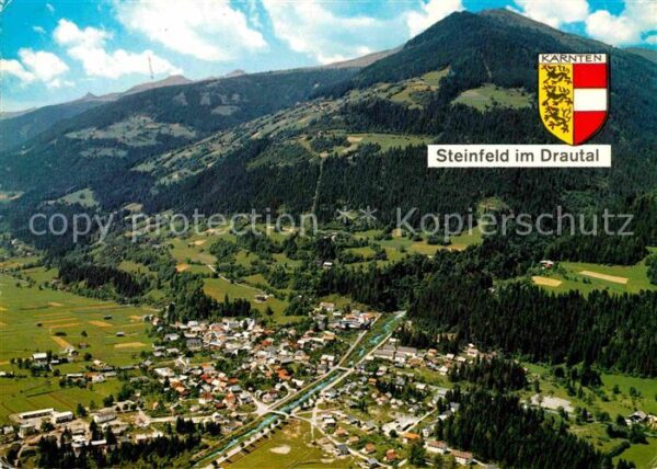 Steinfeld Kaernten Erholungsort im Drautal mit Gaugen Alpe