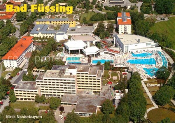 Bad Fuessing Klinik Niederbayern Fliegeraufnahme