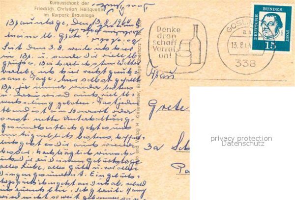 Braunlage Kurausschank Friedrich Christian Heilqu – Bild 2
