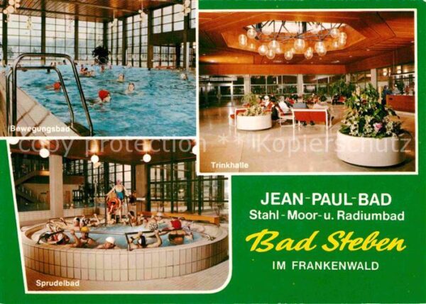 Bad Steben Jean Paul Bad Bewegungsbad Trinkhalle S