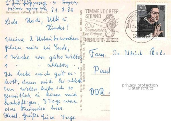 Haffkrug Ostseebad Fliegeraufnahme – Bild 2