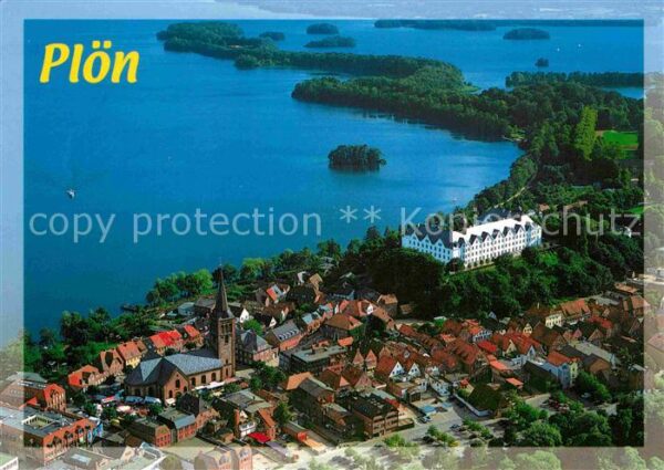 Ploen See Schloss Holsteinische Schweiz Fliegerau
