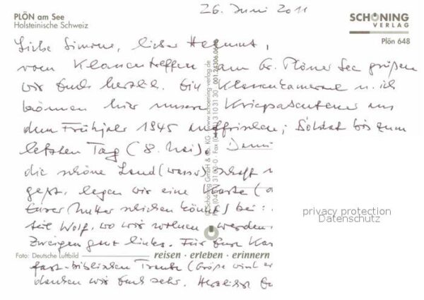 Ploen See Schloss Holsteinische Schweiz Fliegerau – Bild 2