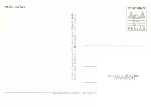 Ploen See Holsteinische Schweiz Fliegeraufnahme – Bild 2
