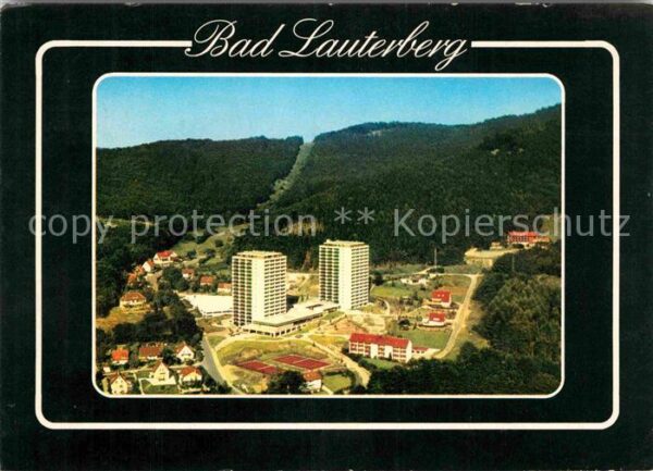 Bad Lauterberg Kneipp Heilbad Kurhotels Fliegeraufnahm