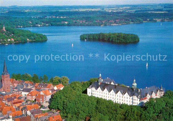 Ploen See Schloss Holsteinische Schweiz Fliegerau