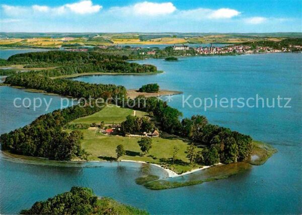 Ploen See Prinzeninsel Holsteinische Schweiz Flie