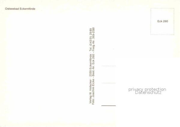 Eckernfoerde Ostseebad Fliegeraufnahme – Bild 2
