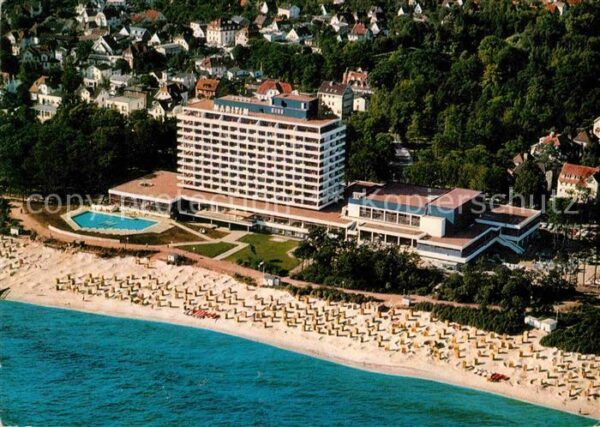 Timmendorfer Strand Ostseeheilbad Hotelanlage Fliegeraufnah