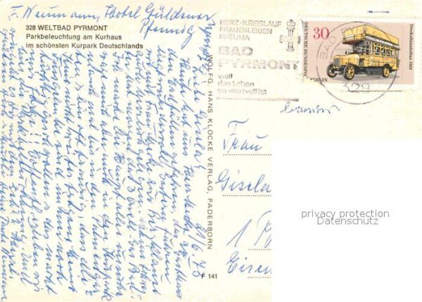 Bad Pyrmont Parkbeleuchtung am Kurhaus Kurpark – Bild 2