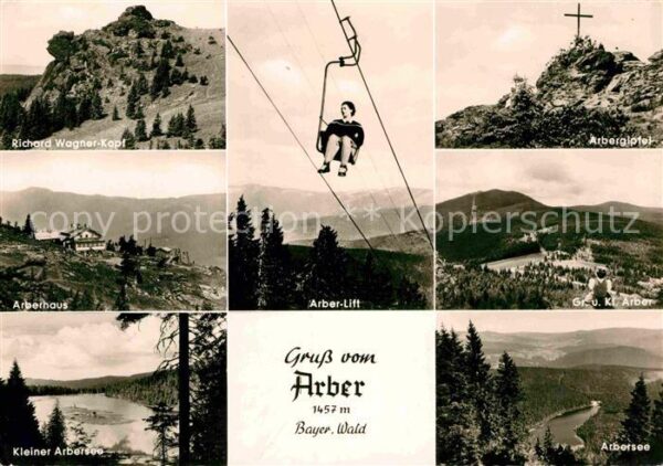 Arber Richard Wagner Kopf Felsen Arberhaus Se