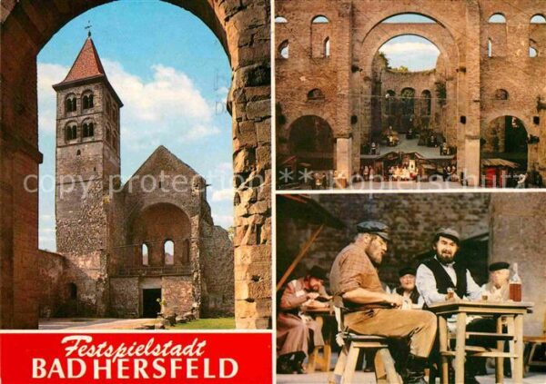 Bad Hersfeld Festspiele in der Stiftsruine Szenen au