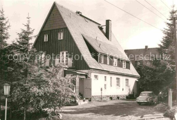 Altenberg Erzgebirge Erholungsheim der TU Dresden Haus Bergw