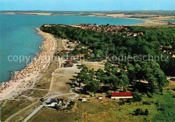 Hohwacht Ostseebad Fliegeraufnahme