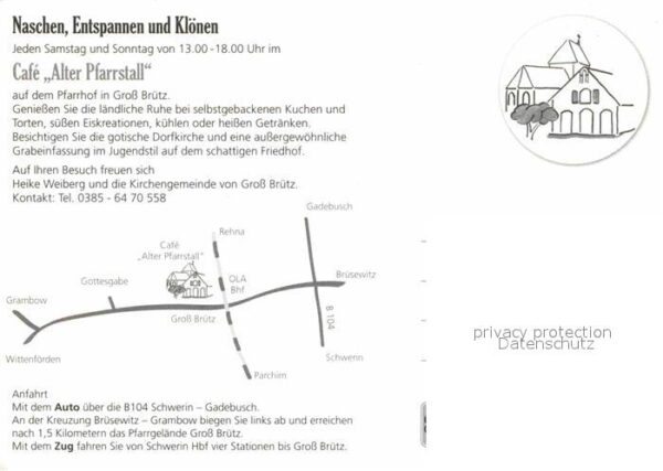 Gross Bruetz Cafe Alter Pfarrstall – Bild 2