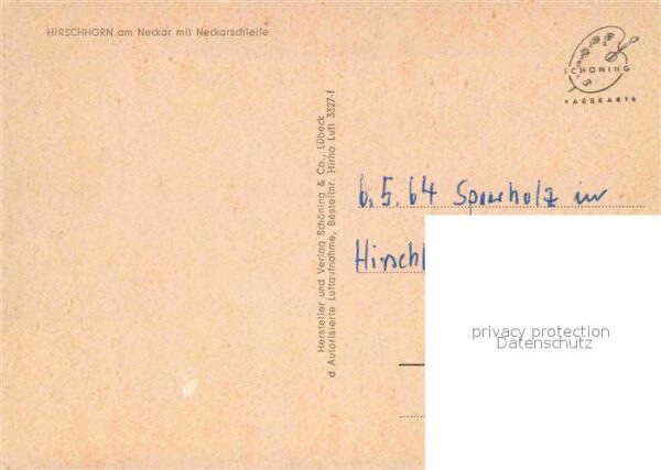 Hirschhorn Neckar mit Neckarschleife Fliegeraufnahme – Bild 2