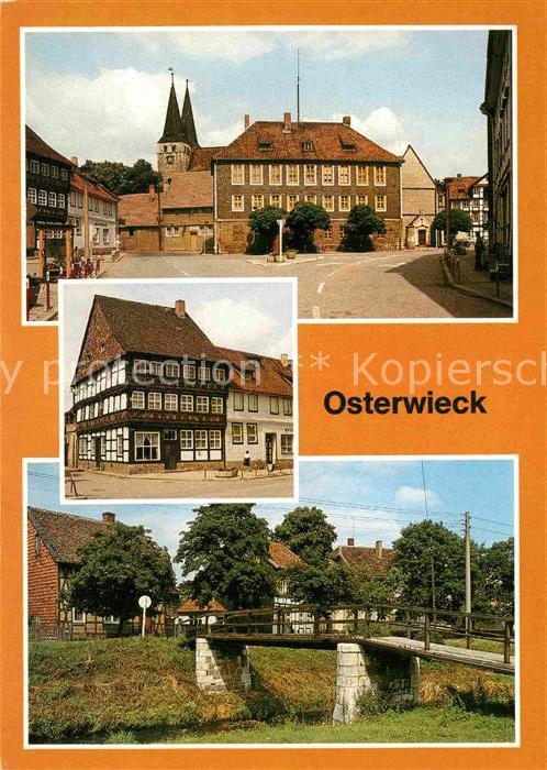 Osterwieck Markt Historisches Gebäude Markt 14 Fac