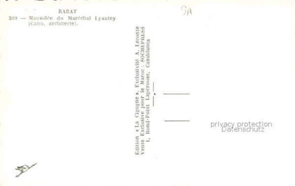 Rabat Marokko Mausolee du Marechal Lyautey – Bild 2