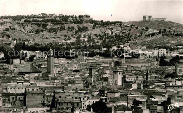 Fes Vue sur la Ville Indigene Quartier Moul