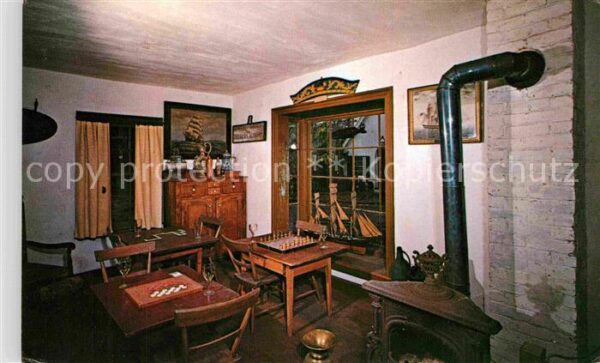 Mystic Connecticut Game room of Schaefers Spouter Tavern