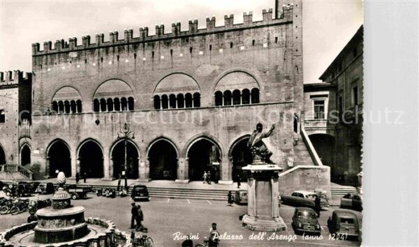 Rimini Palazzo dell Arengo Palast Denkmal
