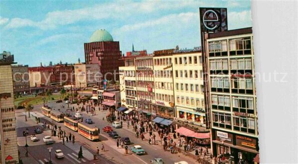 Hannover Georgstrasse und Anzeigerhochhaus Stras