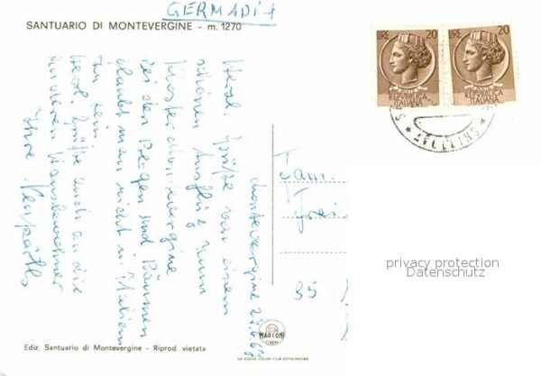 Montevergine Santuario Kloster in den Bergen – Bild 2