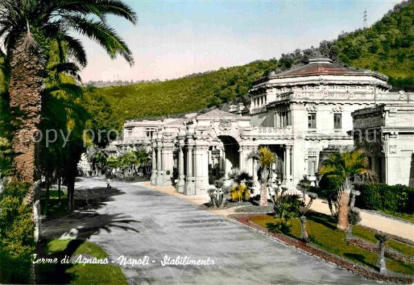 Napoli Neapel Terme di Agnano Stabilimento