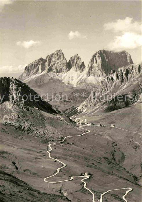 Passo Pardoi Strada del Passo Gruppo del Sassolungo