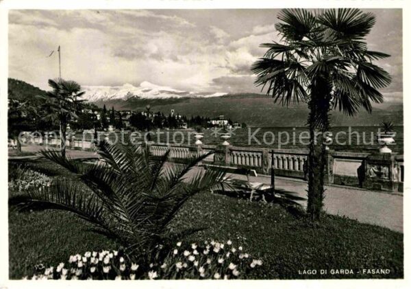 Fasano Lago di Garda Uferpromenade Gardasee