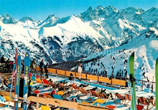 Oberstdorf Fellhornbahn im Birgsautal Bergstation