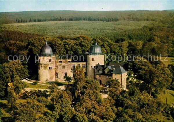 Sababurg Dornröschenschloss im Reinhardswald Fli