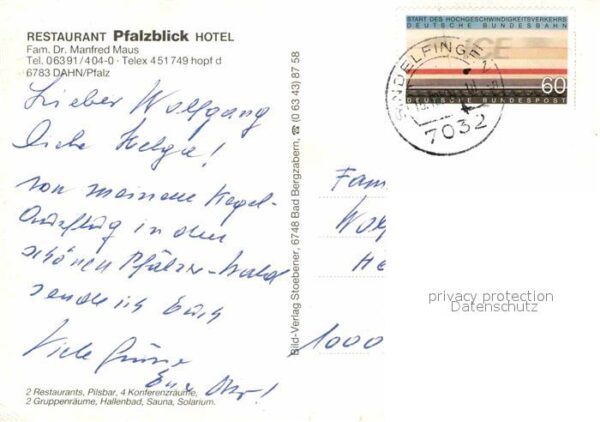 Dahn Hotel Restaurant Pfalzblick Partie am B – Bild 2