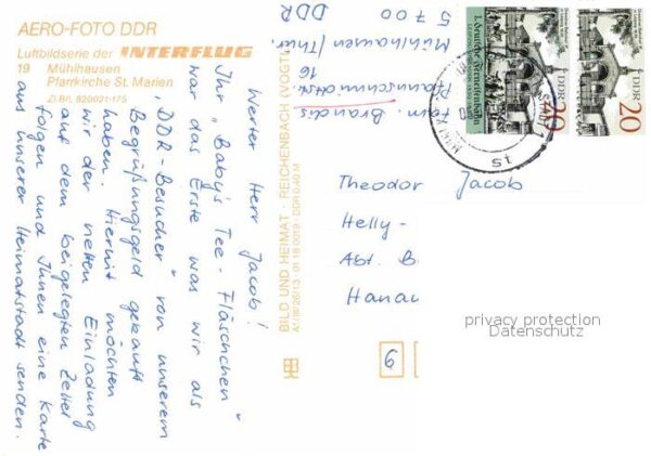 Muehlhausen Thueringen Pfarrkirche St Marien Luftbildserie der – Bild 2