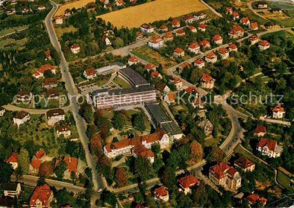 Bad Pyrmont Sanatorium Friedrichshöhe Fliegeraufnah
