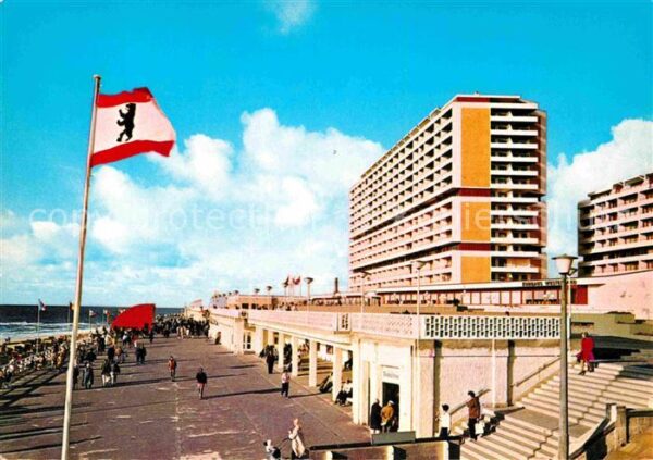Westerland Sylt Nordseeheilbad Kurzentrum mit Promenade